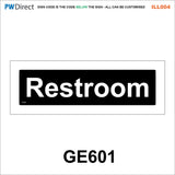 AILL004 Made To Order Toilet Stairs Door Plaques Canteen Bathroom Signs