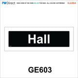 AILL004 Made To Order Toilet Stairs Door Plaques Canteen Bathroom Signs