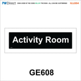 AILL004 Made To Order Toilet Stairs Door Plaques Canteen Bathroom Signs