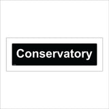 GE609 Conservatory Sign
