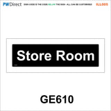 AILL005 Made To Order Staff Toilets Door Store Engineer Welfare