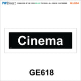 AILL004 Made To Order Toilet Stairs Door Plaques Canteen Bathroom Signs