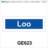 AILL007 Made To Order Kitchen Hall Door Plaque Lifts Bedroom