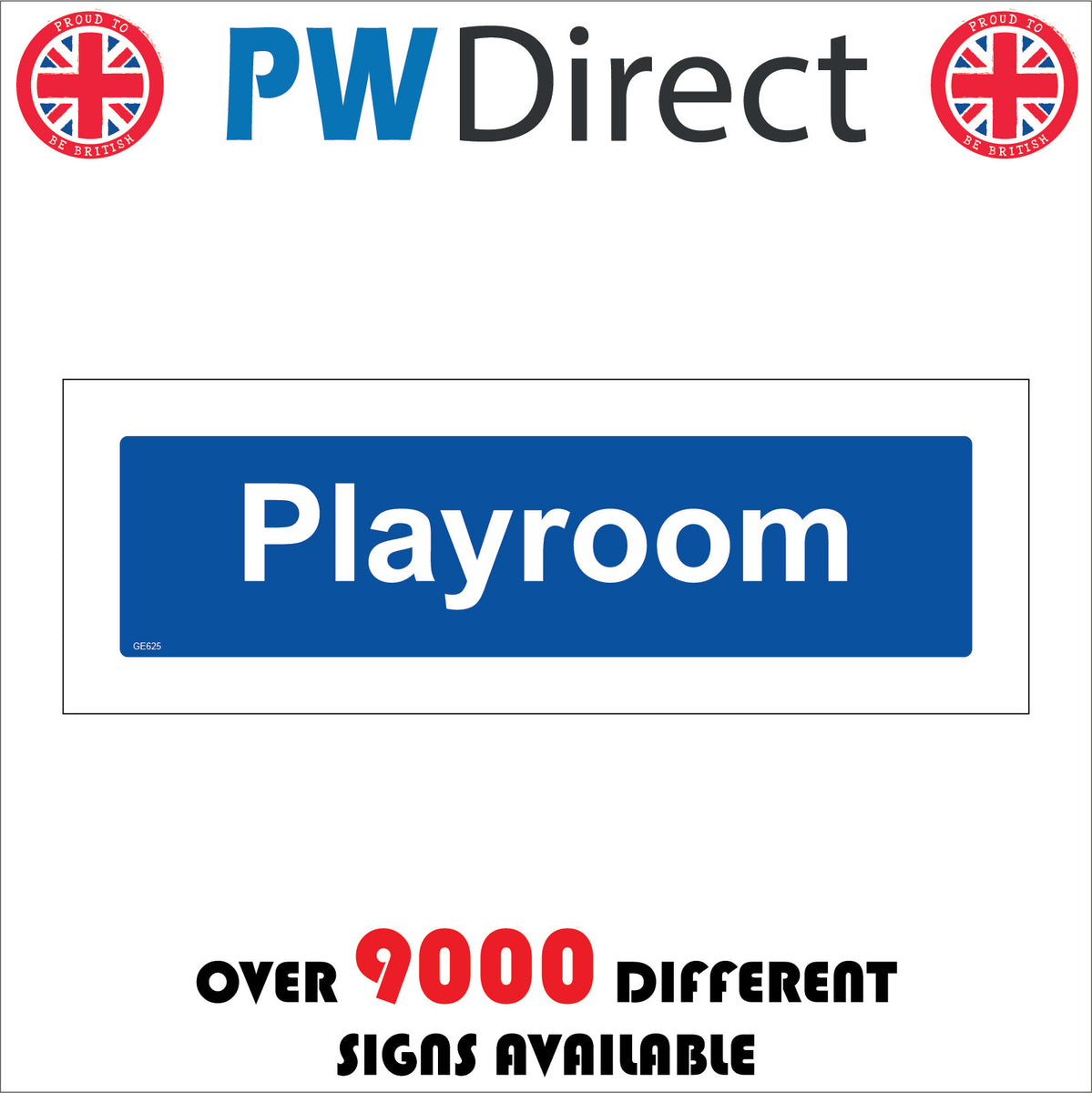Playroom Sign – PWDirect