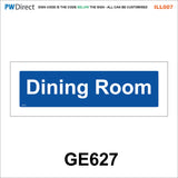 AILL007 Made To Order Kitchen Hall Door Plaque Lifts Bedroom