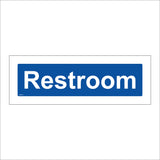 GE631 Restroom Sign