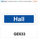 AILL007 Made To Order Kitchen Hall Door Plaque Lifts Bedroom