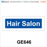 AILL008 Made To Order Door Plaques Surveyor Meter Room Planner