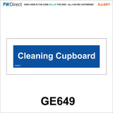 AILL007 Made To Order Kitchen Hall Door Plaque Lifts Bedroom