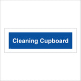 GE649 Cleaning Cupboard Sign