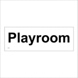 GE655 Playroom Sign