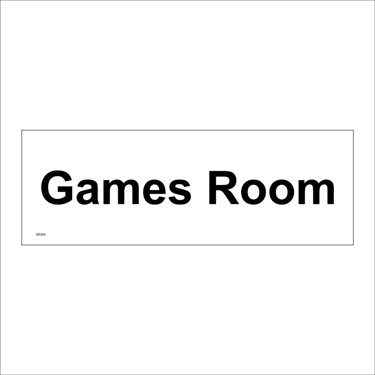 Games Room Sign – PWDirect