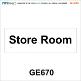 AILL002 Made To Order Door Plaques Security Site Office Staff Signs