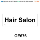 AILL002 Made To Order Door Plaques Security Site Office Staff Signs