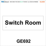 AILL002 Made To Order Door Plaques Security Site Office Staff Signs