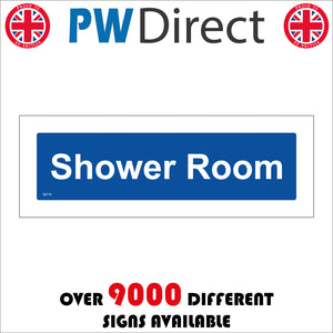 GE719 Shower Room Sign