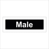 GE722 Male Sign