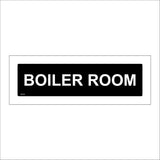 GE724 Boiler Room Sign