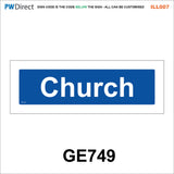 AILL007 Made To Order Kitchen Hall Door Plaque Lifts Bedroom