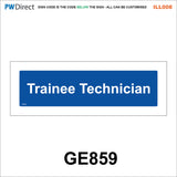 AILL008 Made To Order Door Plaques Surveyor Meter Room Planner