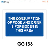 AWBL005 Made To Order Sign Wash Hands Sink Pots Utensils Raw Food