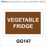 AWBL005 Made To Order Sign Wash Hands Sink Pots Utensils Raw Food