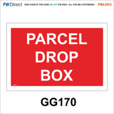 PBL003  Nosey Neighbour Ring Bell Left Right Parcel Drop Box