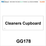 AILL002 Made To Order Door Plaques Security Site Office Staff Signs