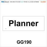 AILL002 Made To Order Door Plaques Security Site Office Staff Signs