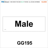 AILL002 Made To Order Door Plaques Security Site Office Staff Signs