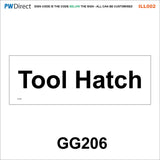 AILL002 Made To Order Door Plaques Security Site Office Staff Signs