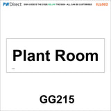 AILL002 Made To Order Door Plaques Security Site Office Staff Signs