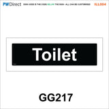 AILL004 Made To Order Toilet Stairs Door Plaques Canteen Bathroom Signs