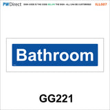 AILL007 Made To Order Kitchen Hall Door Plaque Lifts Bedroom