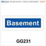 AILL007 Made To Order Kitchen Hall Door Plaque Lifts Bedroom