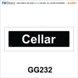 AILL004 Made To Order Toilet Stairs Door Plaques Canteen Bathroom Signs