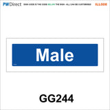 AILL008 Made To Order Door Plaques Surveyor Meter Room Planner