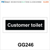 AILL005 Made To Order Staff Toilets Door Store Engineer Welfare