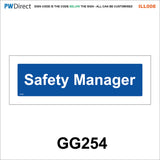 AILL008 Made To Order Door Plaques Surveyor Meter Room Planner