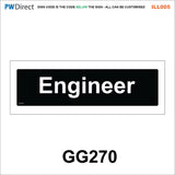 AILL005 Made To Order Staff Toilets Door Store Engineer Welfare