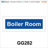 AILL008 Made To Order Door Plaques Surveyor Meter Room Planner