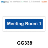 AILL008 Made To Order Door Plaques Surveyor Meter Room Planner