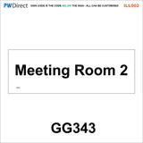 AILL002 Made To Order Door Plaques Security Site Office Staff Signs