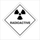 HA064 Radioactive Sign with Radioactive Sign