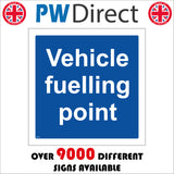 HA191 Vehicle Fuelling Point Hazard Petrol Diesel
