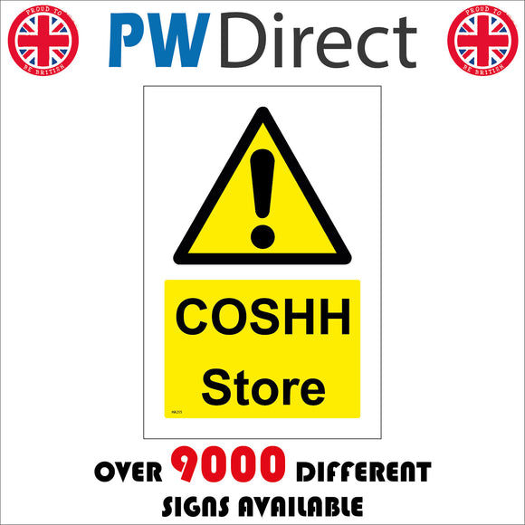 HA215 COSHH Store Hazardous Chemical Storage