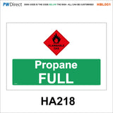 HBL001 Spill Kit Propane Cylinder Full Bottle Empty Radon Gas