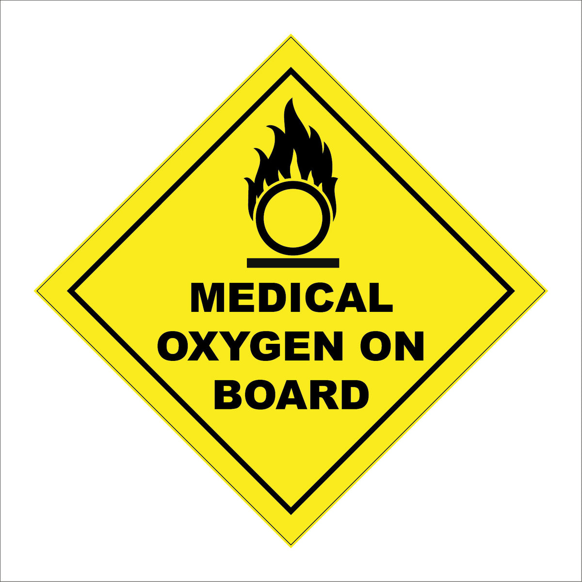 Medical Oxygen On Board – PWDirect