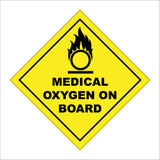 HA239 Medical Oxygen On Board