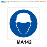 MSQ001 Arrows Face Covering PPE Litter Switch Ear Eye Protection